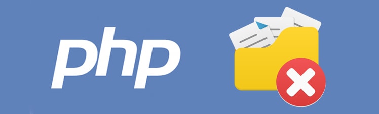 Как удалить папку с её содержимым на php